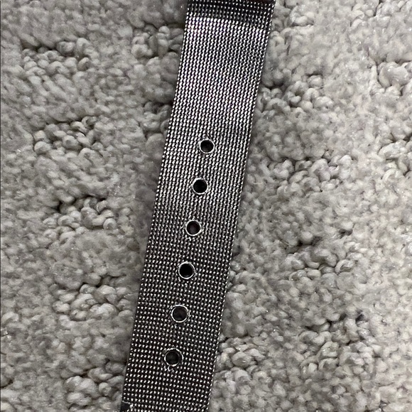 Silver and Black Men's Watch - Picture 5 of 5